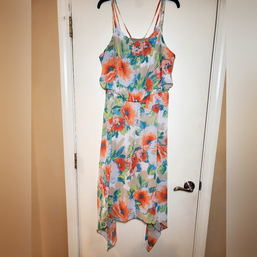 Romantic warm weather dress.  For upcoming resort vacation, wedding, or shower.